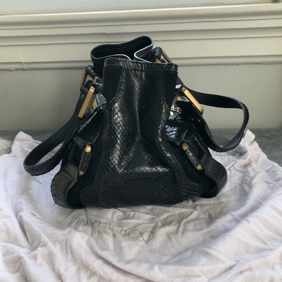 Jimmy Choo Python Handbag - Picture 2 of 6